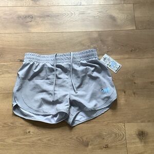 Women's Athletic Shorts in Light Gray